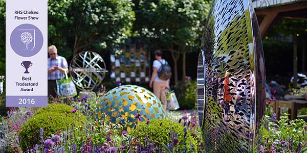 David Harber stand for RHS Chelsea 2016