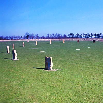 A stone circle for the Millennium that tells the time with light
