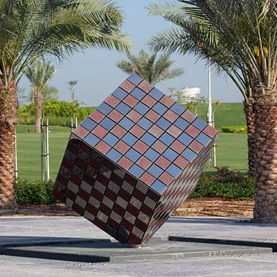 Cube Sculpture for Zabeel Park, Dubai