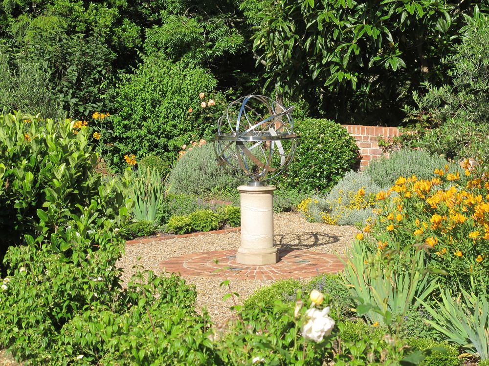 how to read david harber's armillary sphere in stainless steel