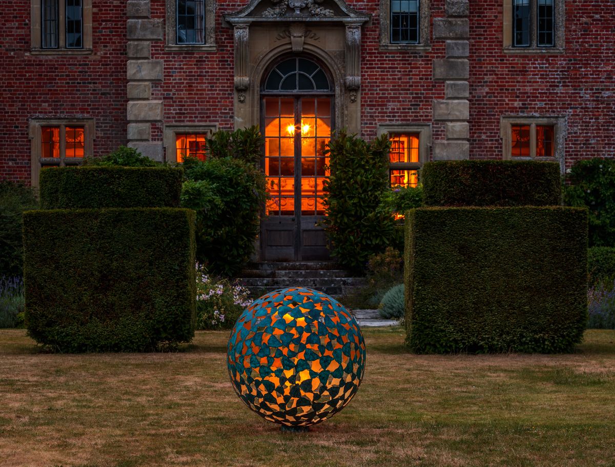 Illuminated Mantle II in mansion