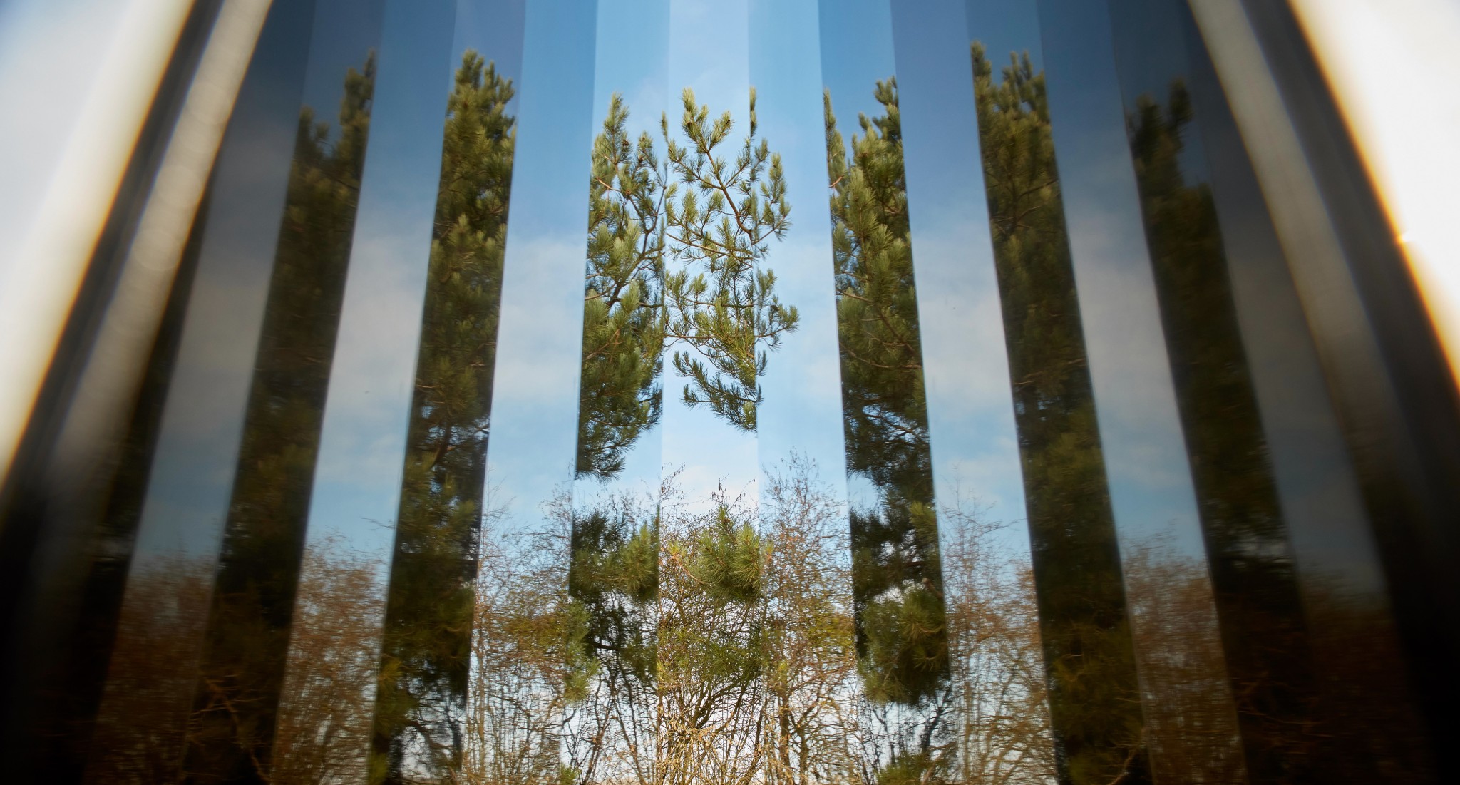 mesmerising reflection created within sentinel mirror-polish
