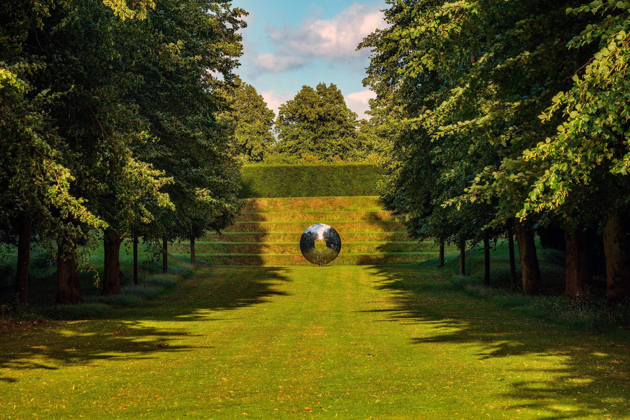 large torus in grand garden
